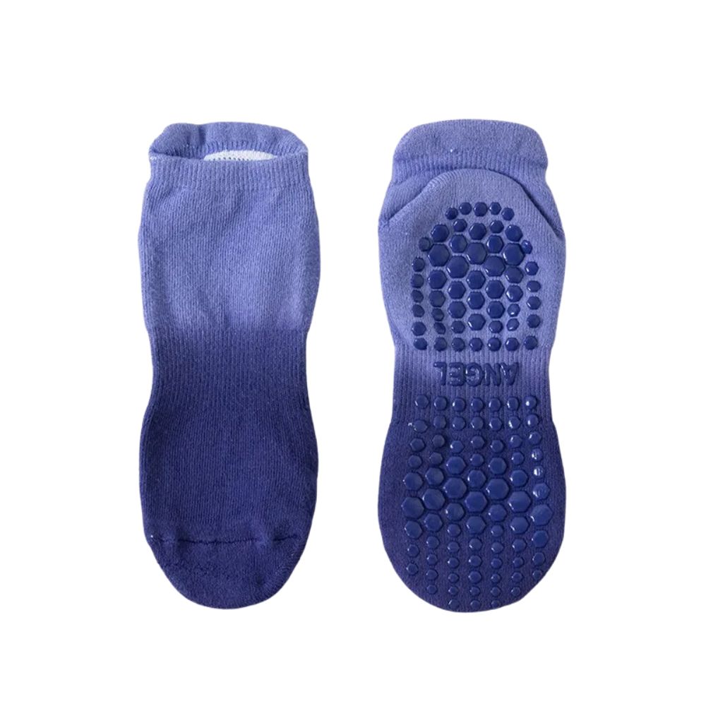 Chaussettes de Yoga en Dégradé de Couleur, Grip Silicone Antiglisse - Taille Unique