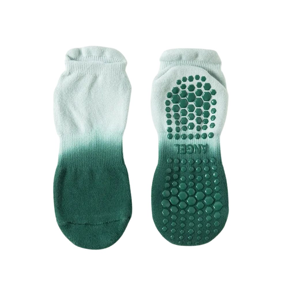 Chaussettes de Yoga en Dégradé de Couleur, Grip Silicone Antiglisse - Taille Unique