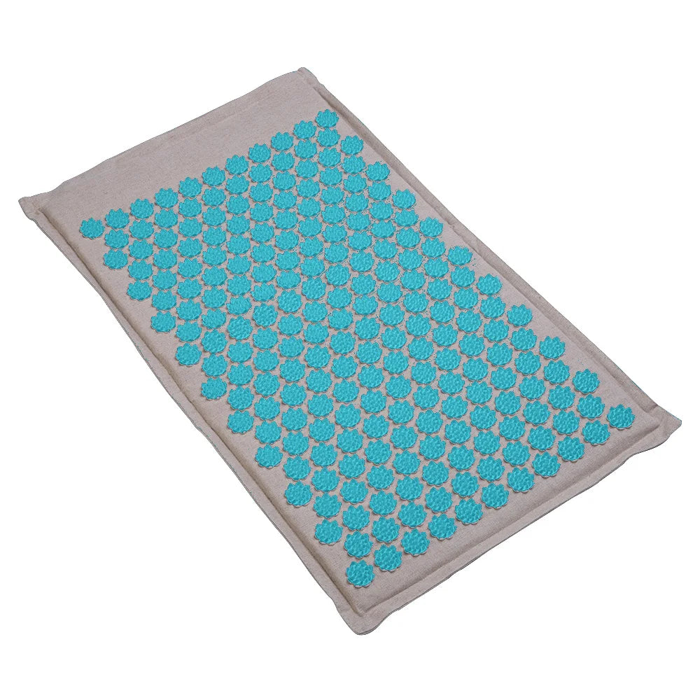 Tapis d'Acupression avec Applicateur à Pointes, Stimulation et Énergie