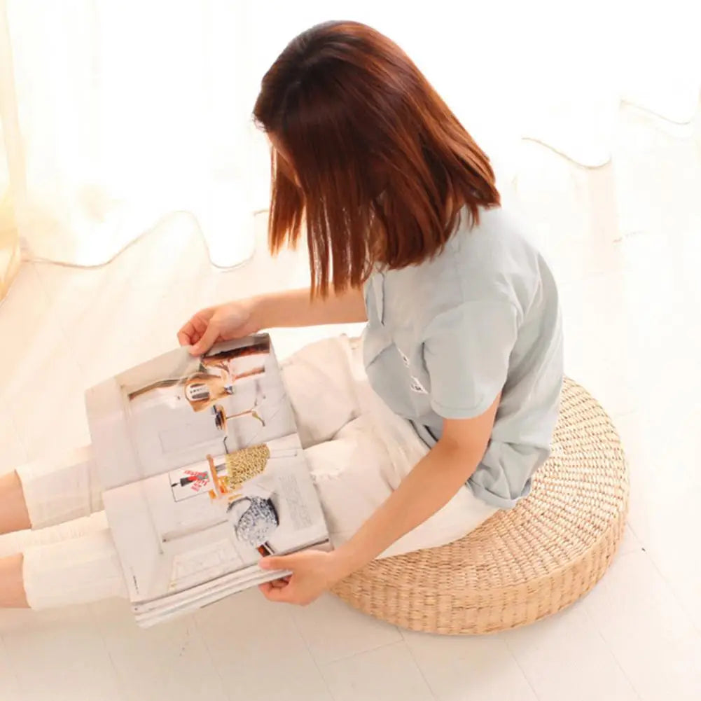 Coussin de Méditation Antidérapant avec Mousse Mémoire Ultra-Confort