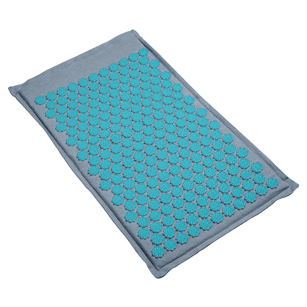 Tapis d'Acupression avec Applicateur à Pointes, Stimulation et Énergie