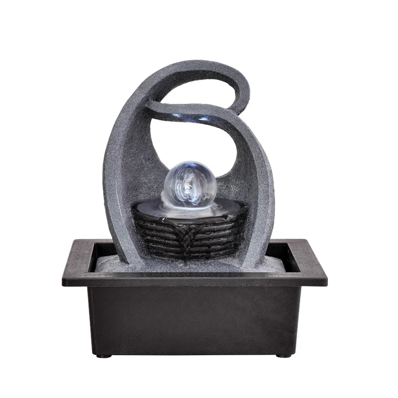 Fontaine d'Intérieur Artisanale, Parfaite pour Détente et Feng Shui