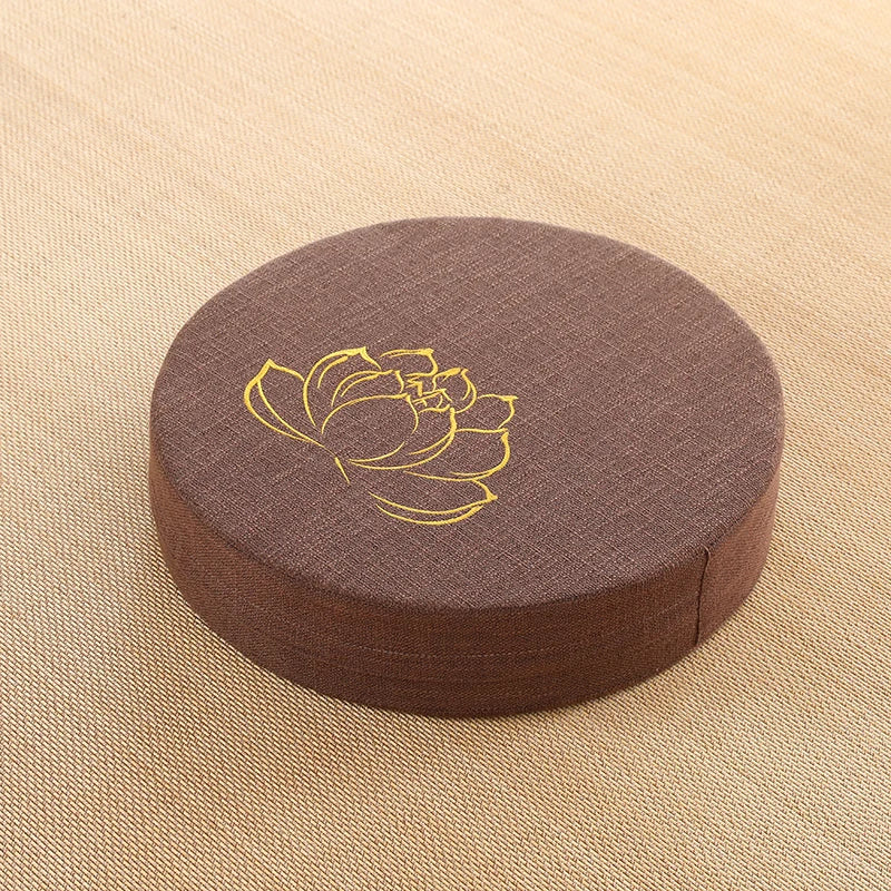 Coussin d'Équilibre Rond, Parfait pour Yoga et Posture Zen (40x6cm)