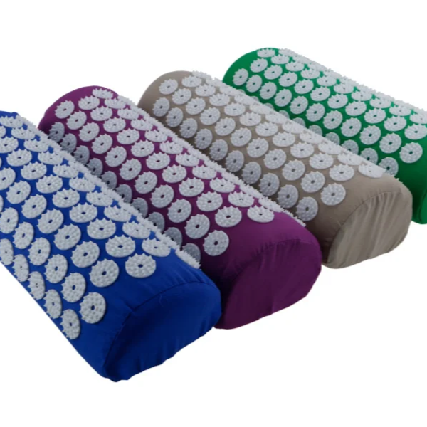 Tapis d'Acupression avec Picots, Parfait pour Relaxation et Fitness (avec coussin et sac)