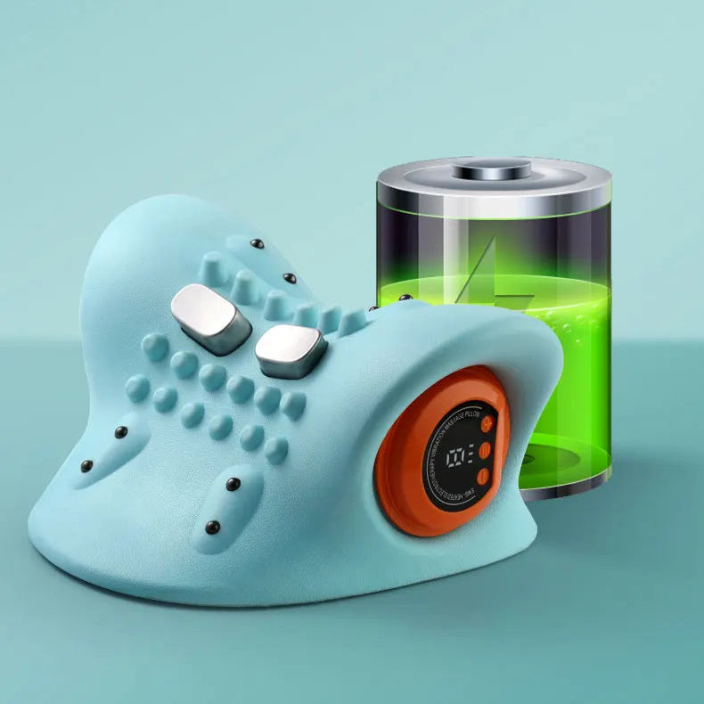 Appareil Massage Dos Cervical, Oreiller Ergonomique de Relaxation
