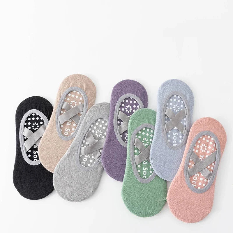 Chaussettes de Yoga en Silicone, Parfaites pour Pilates et Danse