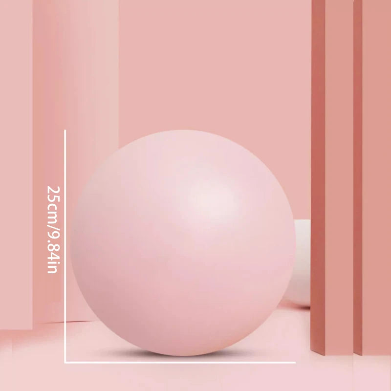 Ballon de Yoga Épais et Résistant, Parfait pour Pilates et Tonification