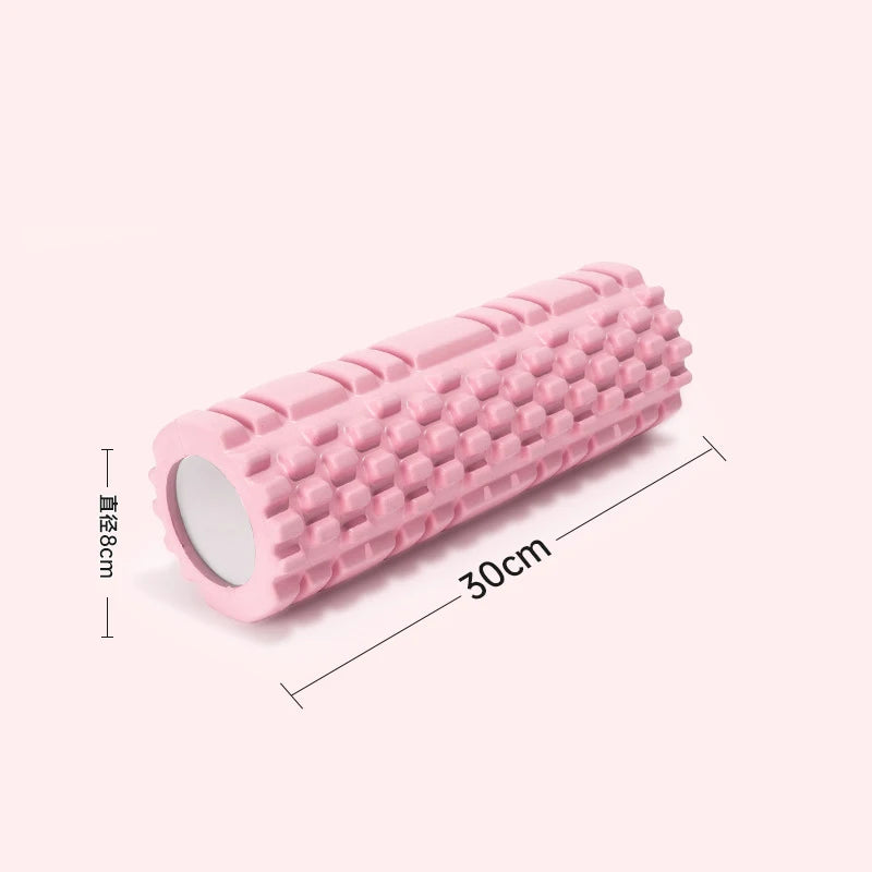 Rouleau Pilates 30cm, Parfait pour Étirements et Relaxation du Dos