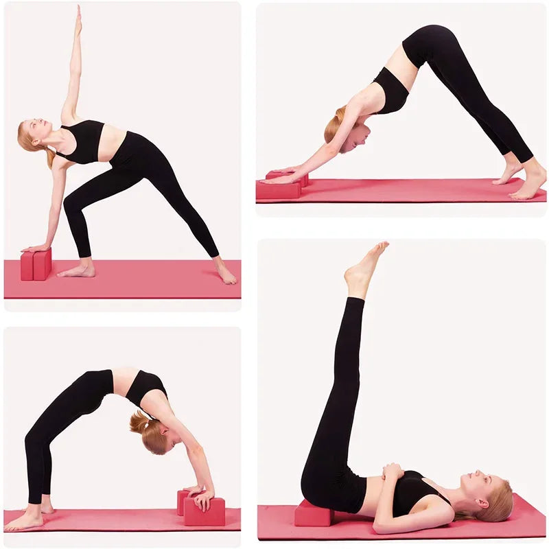 Blocs de Yoga en EVA, Accessoires de Renforcement et d’Équilibre