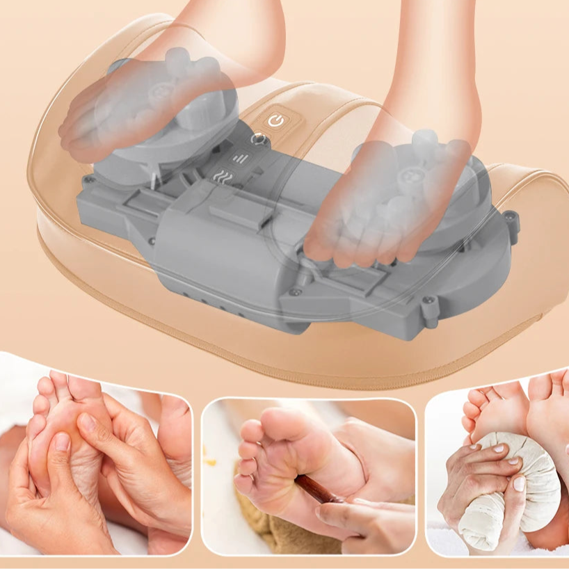Appareil Massage Pied et Jambes, Massage Profond et Chauffant