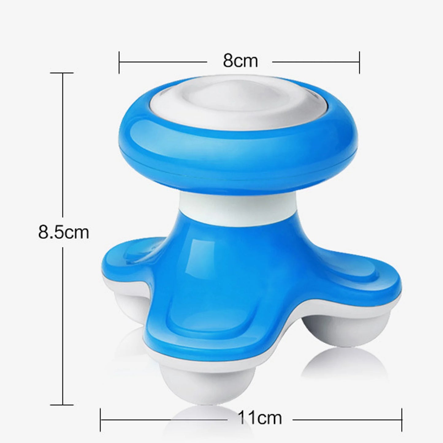Appareil Massage Dos Compact, Mini Massager Électrique USB Portable