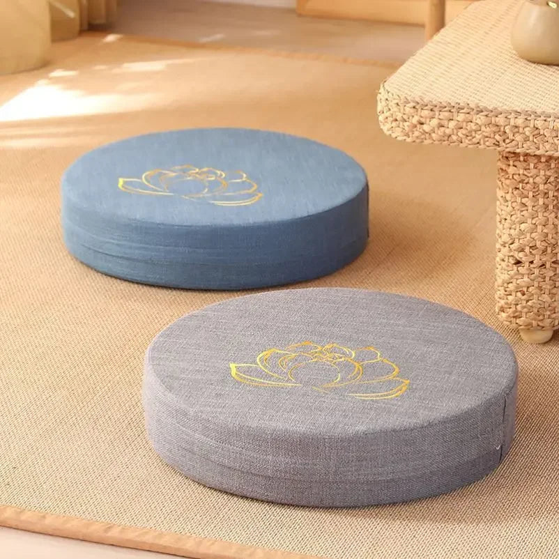 Coussin de Méditation Ergonomique avec Support pour le Dos