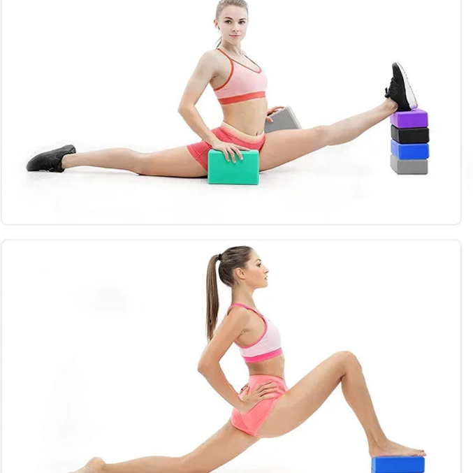 Blocs de Yoga en EVA, Accessoires de Renforcement et d’Équilibre