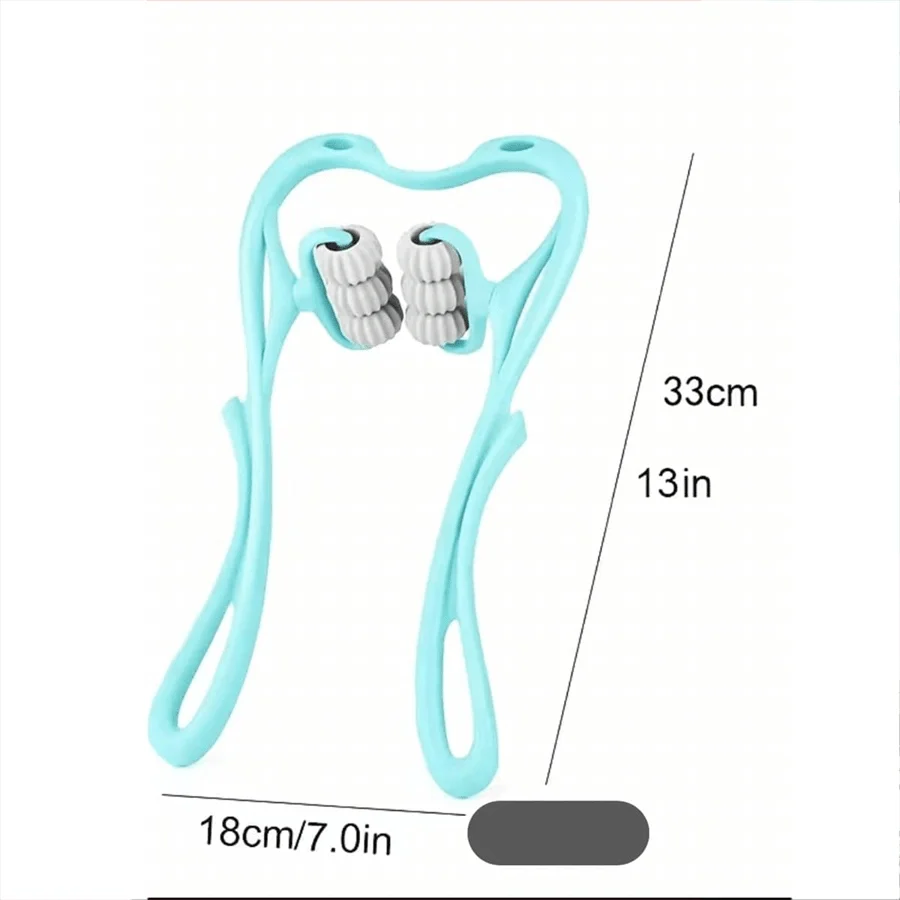 Appareil Massage Cou Manuel, Rouleau de Relaxation Ergonomique