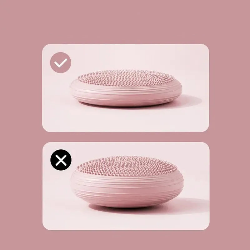Coussin d'Équilibre Épais, Idéal pour Yoga, Fitness et Rééducation
