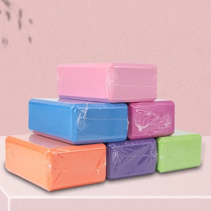 Blocs de Yoga en Mousse Haute Densité, Antidérapants et Confortables