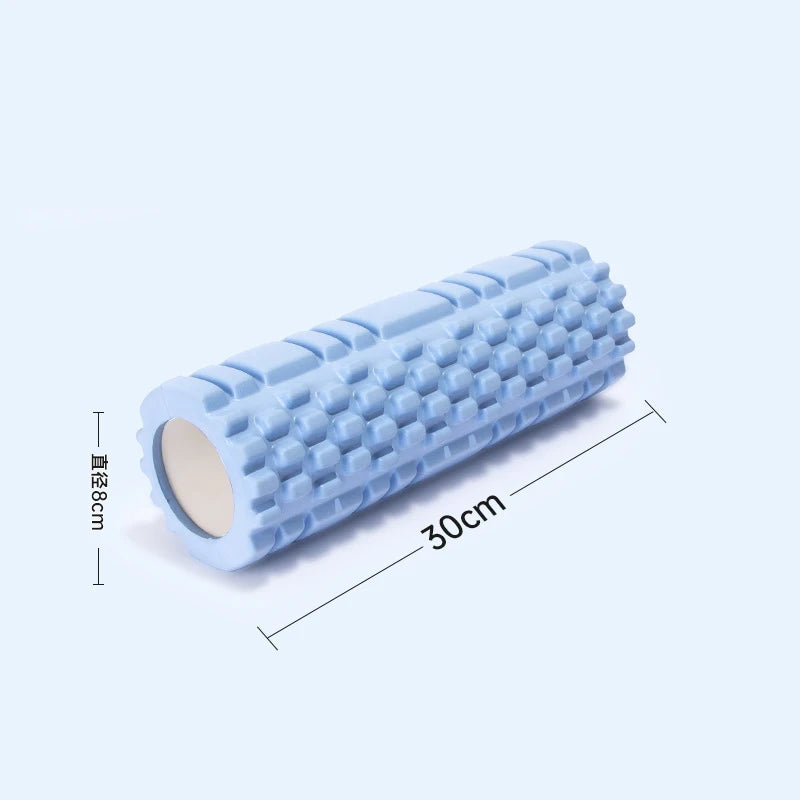 Rouleau Pilates 30cm, Parfait pour Étirements et Relaxation du Dos