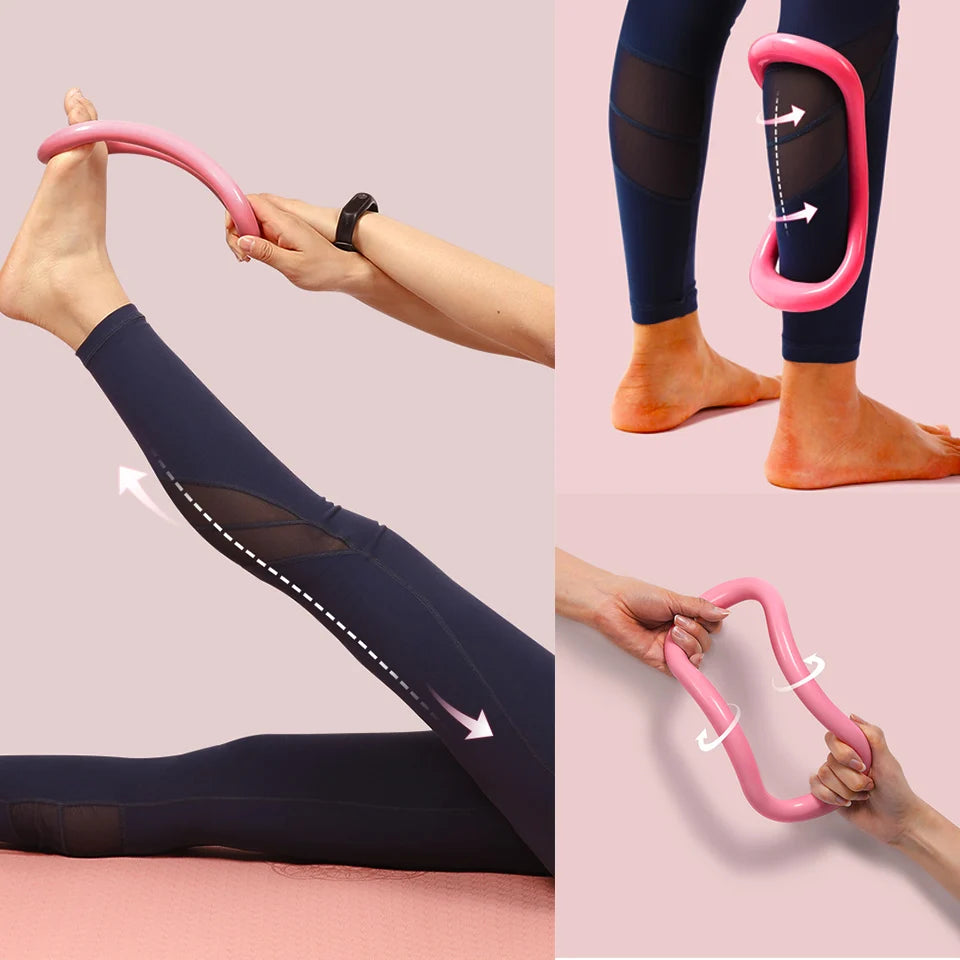 Anneau de Yoga pour Étirements et Massage Musculaire