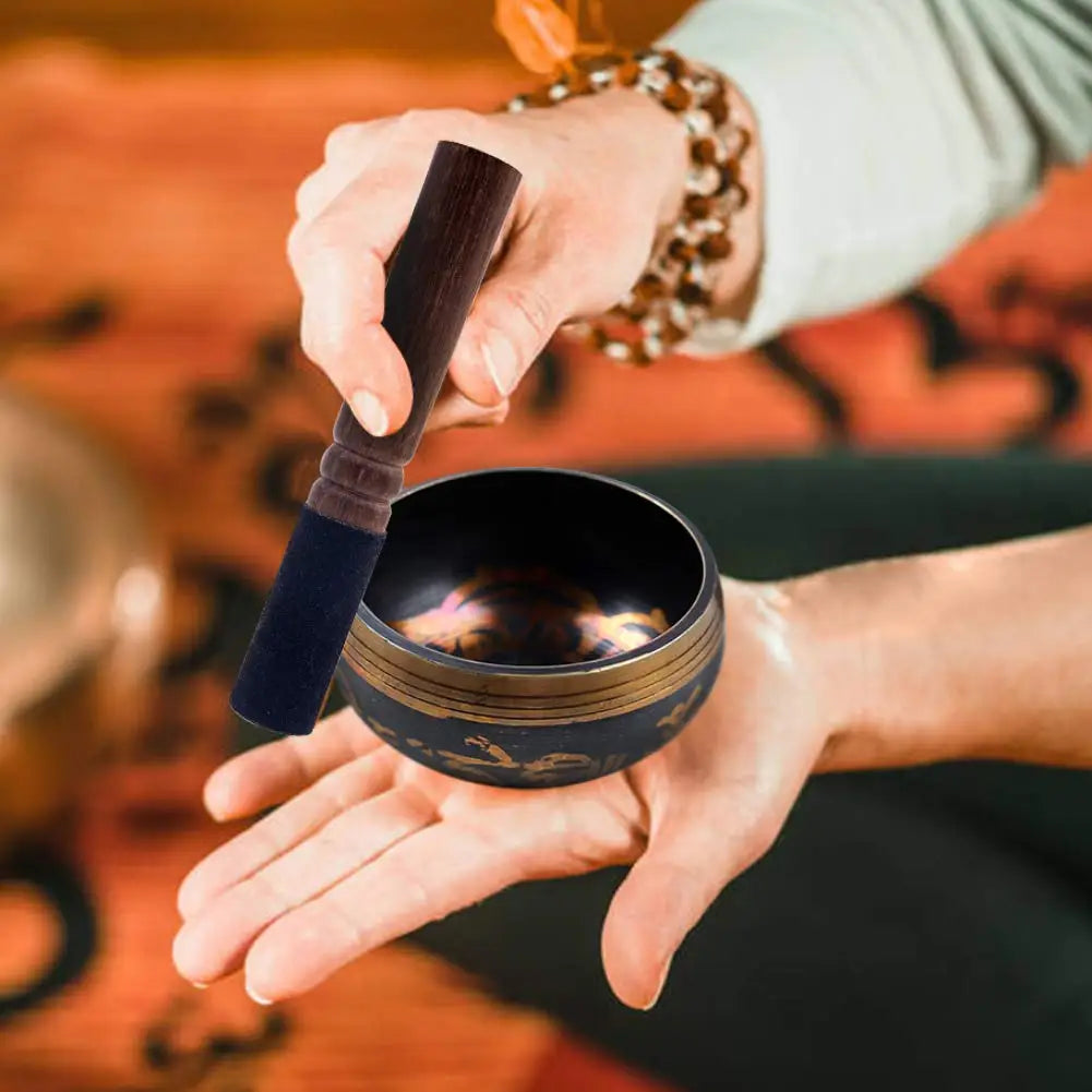 Bols Chantants Tibétains en Laiton, Idéal pour Méditation et Yoga