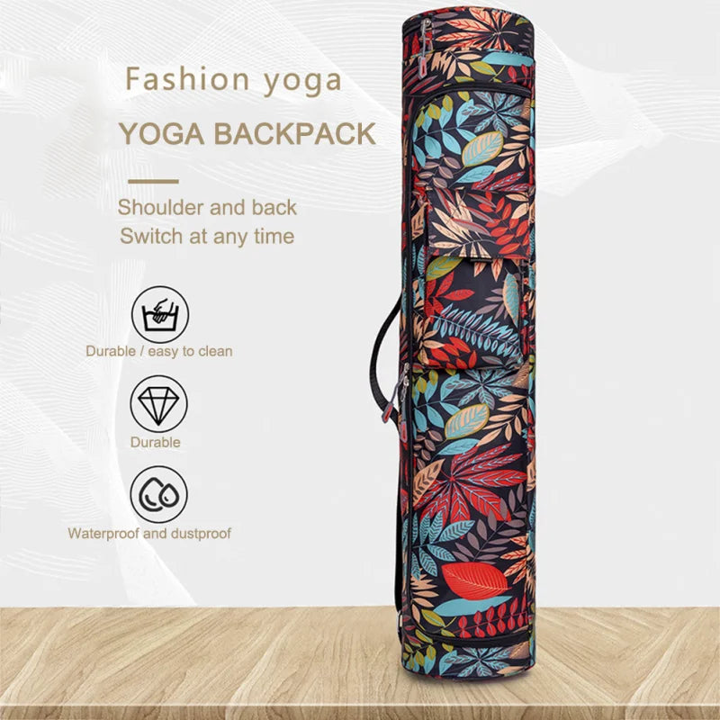 Sacs de Yoga Imprimés, Transport Pratique pour Tapis et Accessoires