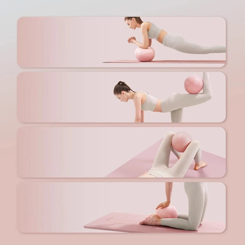 Ballon de Yoga 25cm, Entraînement du Core et Renforcement Musculaire