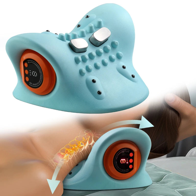 Appareil Massage Dos Cervical, Oreiller Ergonomique de Relaxation