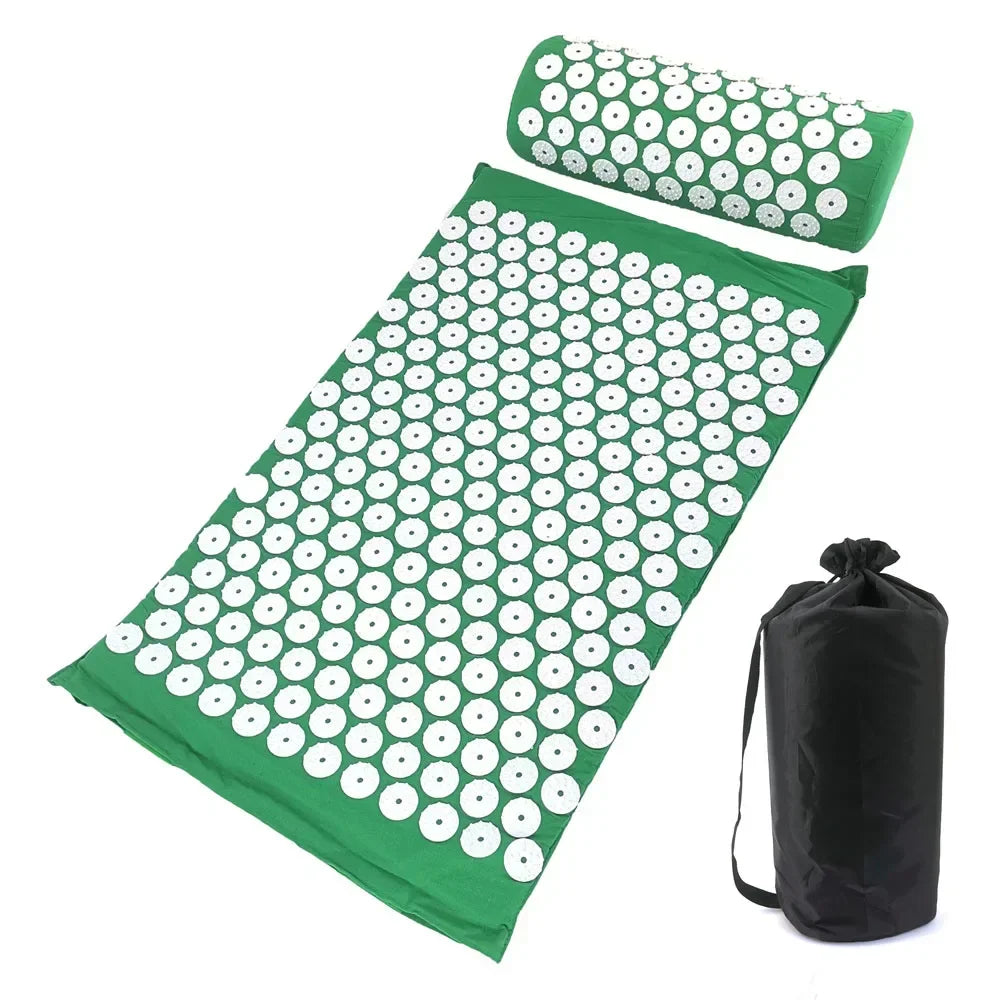 Tapis d'Acupression et Oreiller, Acupuncture et Soulagement des Douleurs