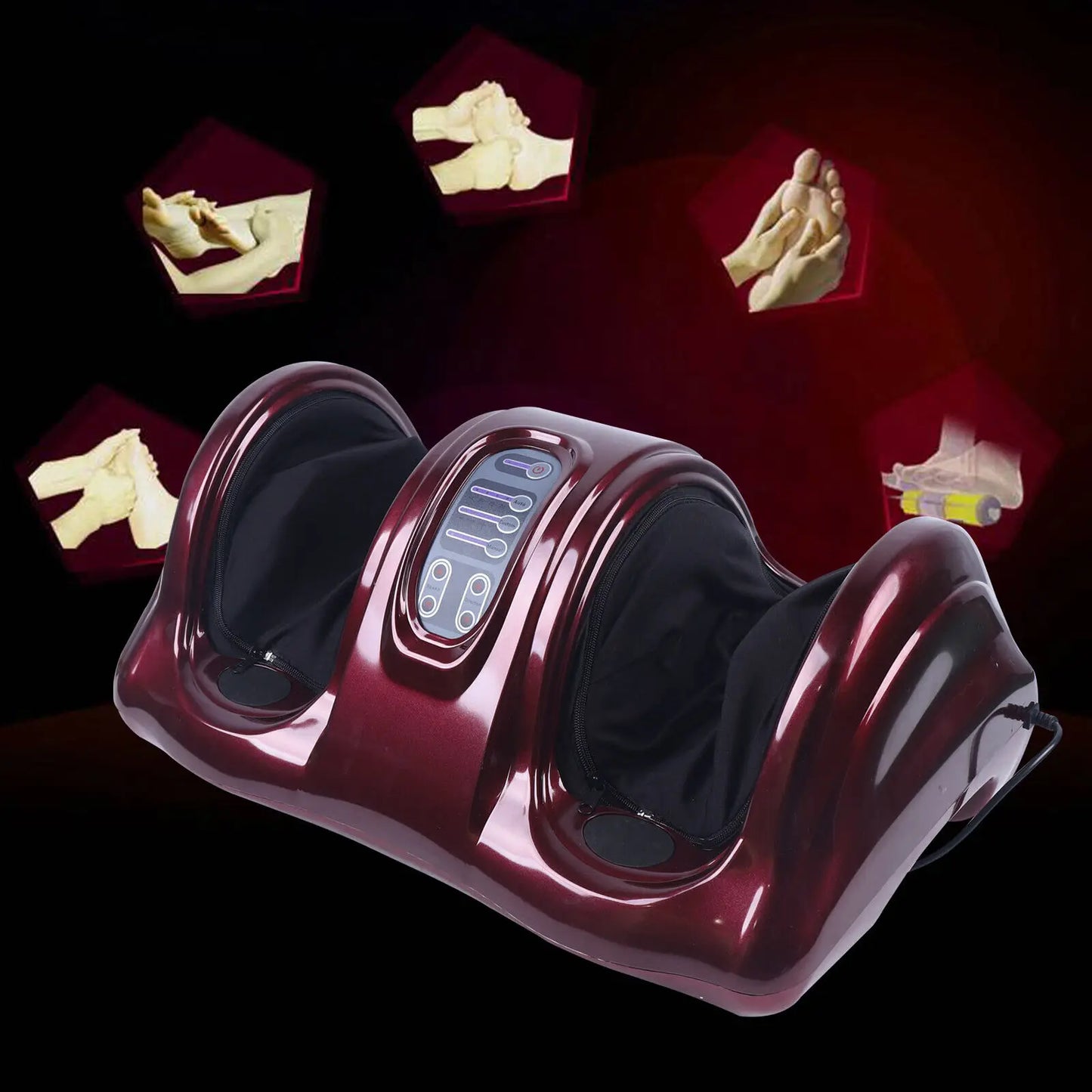 Appareil Massage Pied avec Chauffage, Idéal pour Soulager la Fatigue