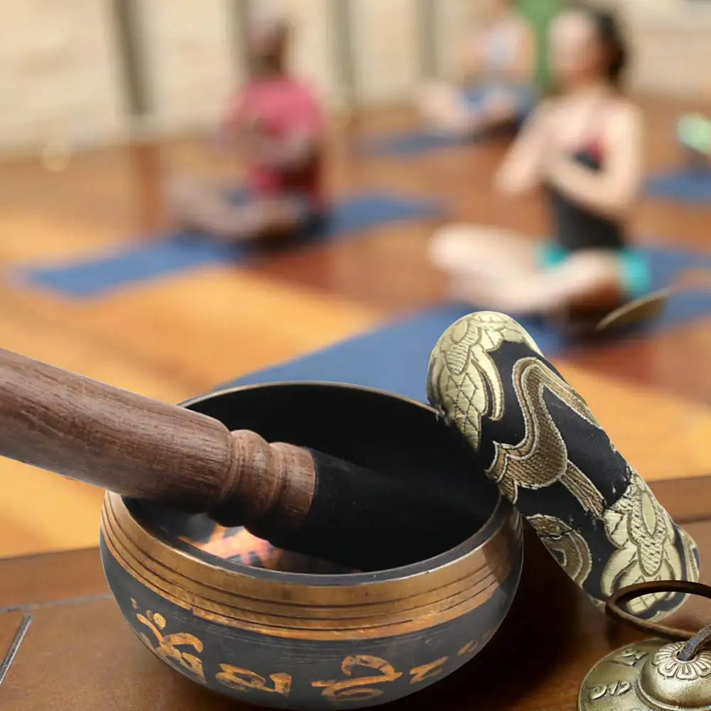 Bols Chantants Tibétains en Laiton, Idéal pour Méditation et Yoga