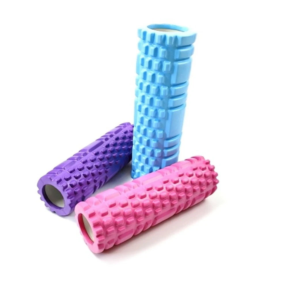 Rouleau Pilates 26cm, Outil de Massage et Renforcement du Core