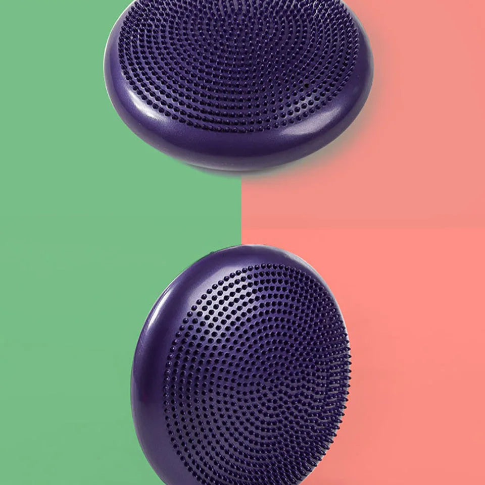 Coussin d'Équilibre en PVC, Surface Ergonomique et Confortable
