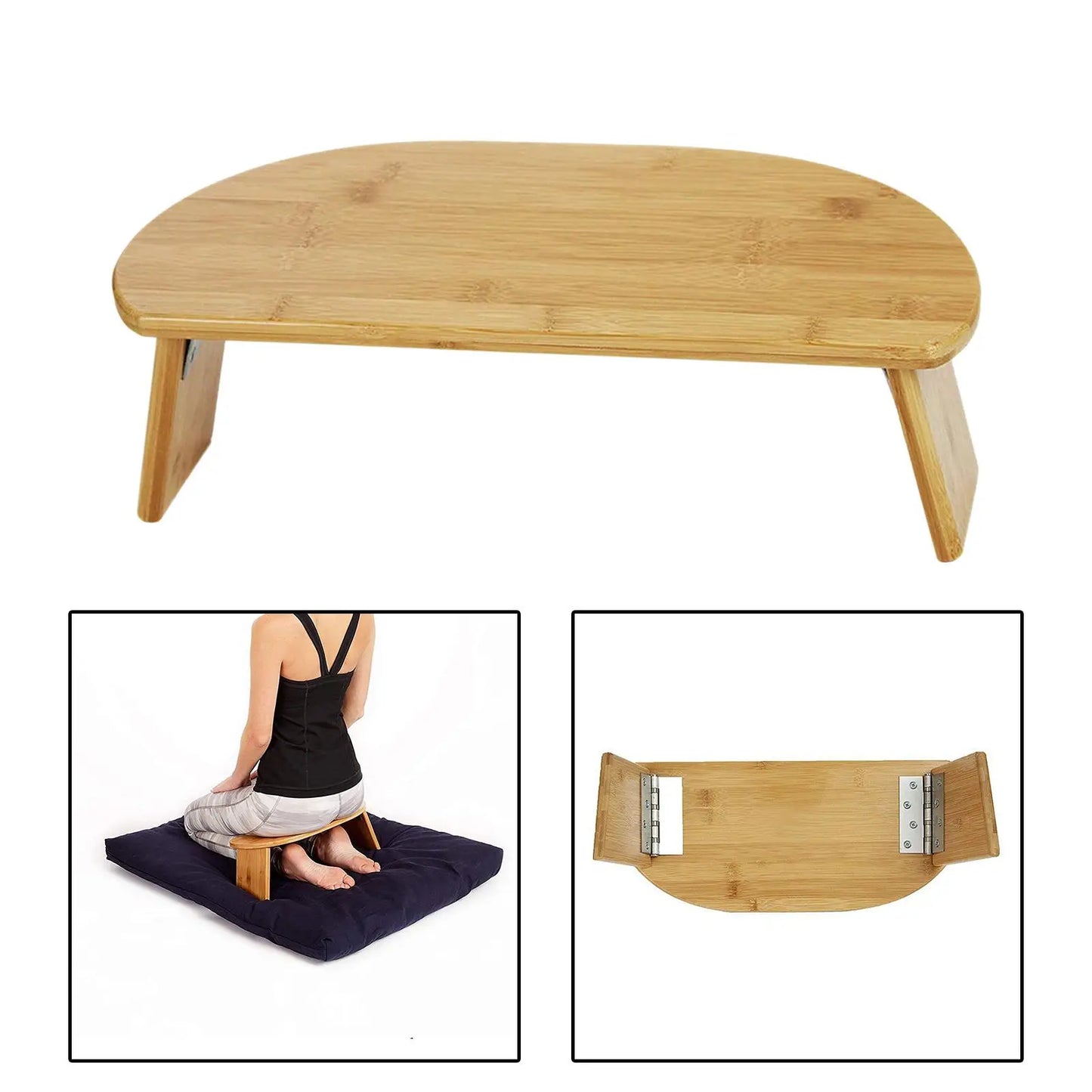 Banc de Méditation Ergonomique pour une Assise Prolongée