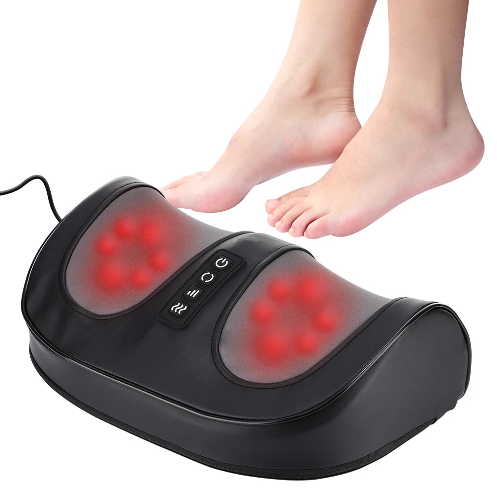 Appareil Massage Pied et Jambes, Massage Profond et Chauffant