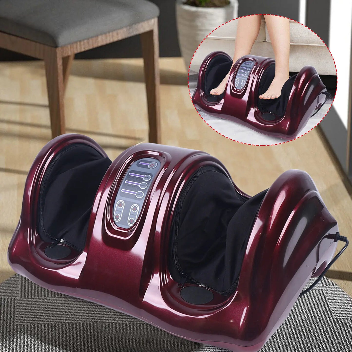 Appareil Massage Pied avec Chauffage, Idéal pour Soulager la Fatigue