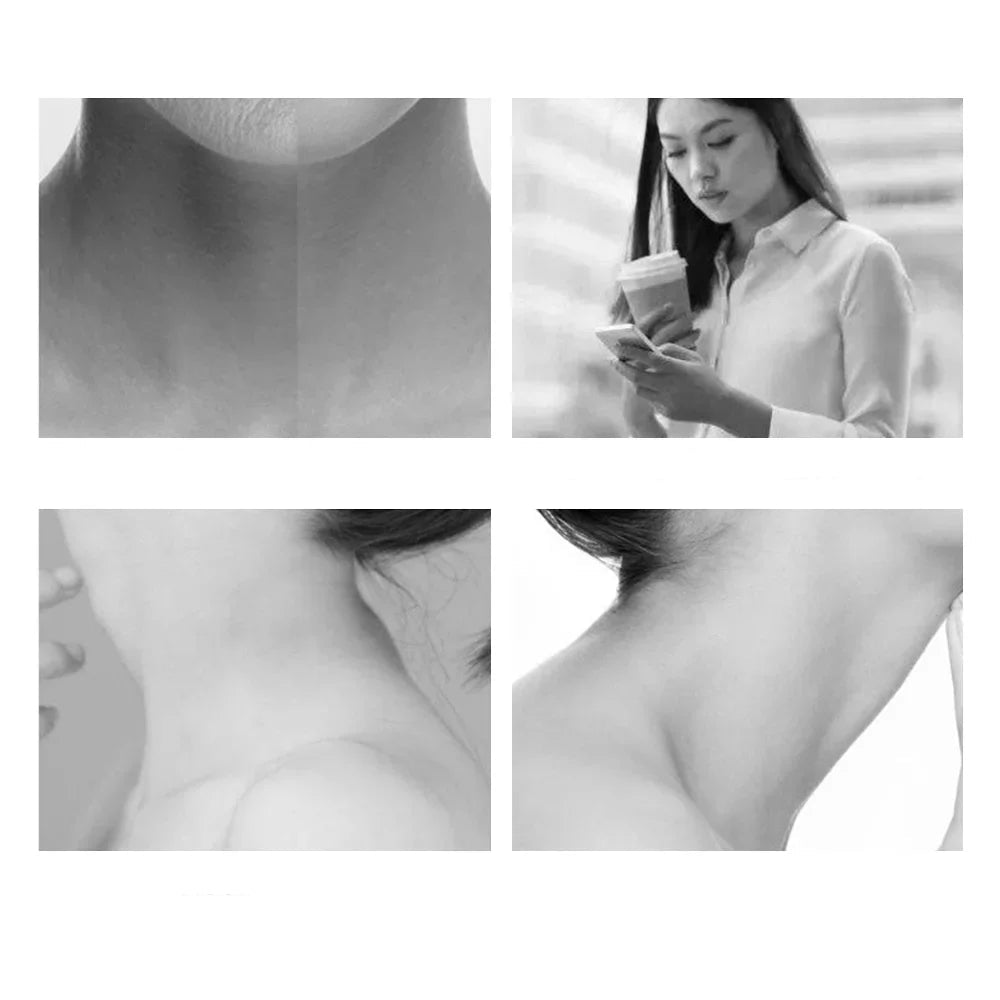 Appareil Massage Visage EMS, Raffermissant et Anti-Rides LED