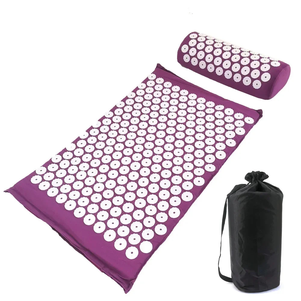 Tapis d'Acupression et Oreiller, Acupuncture et Soulagement des Douleurs