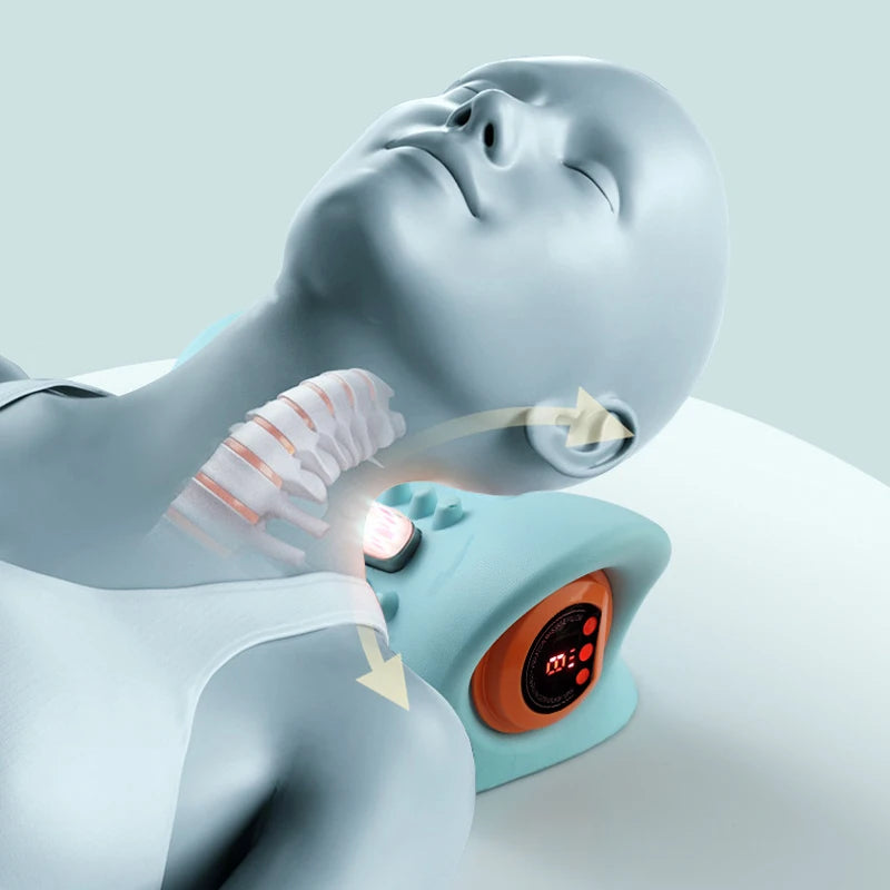 Appareil Massage Dos Cervical, Oreiller Ergonomique de Relaxation