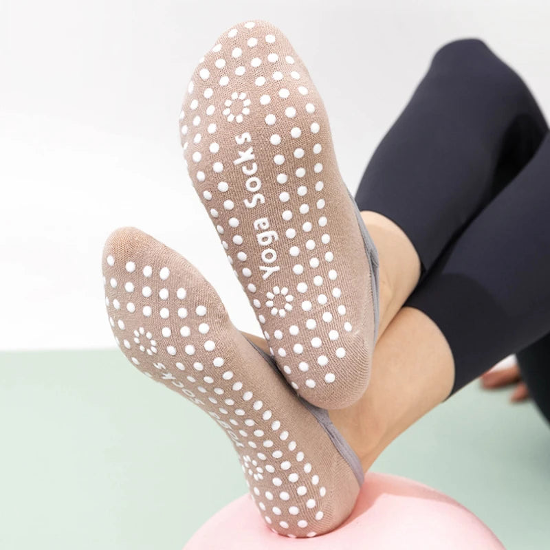 Chaussettes de Yoga en Silicone, Parfaites pour Pilates et Danse