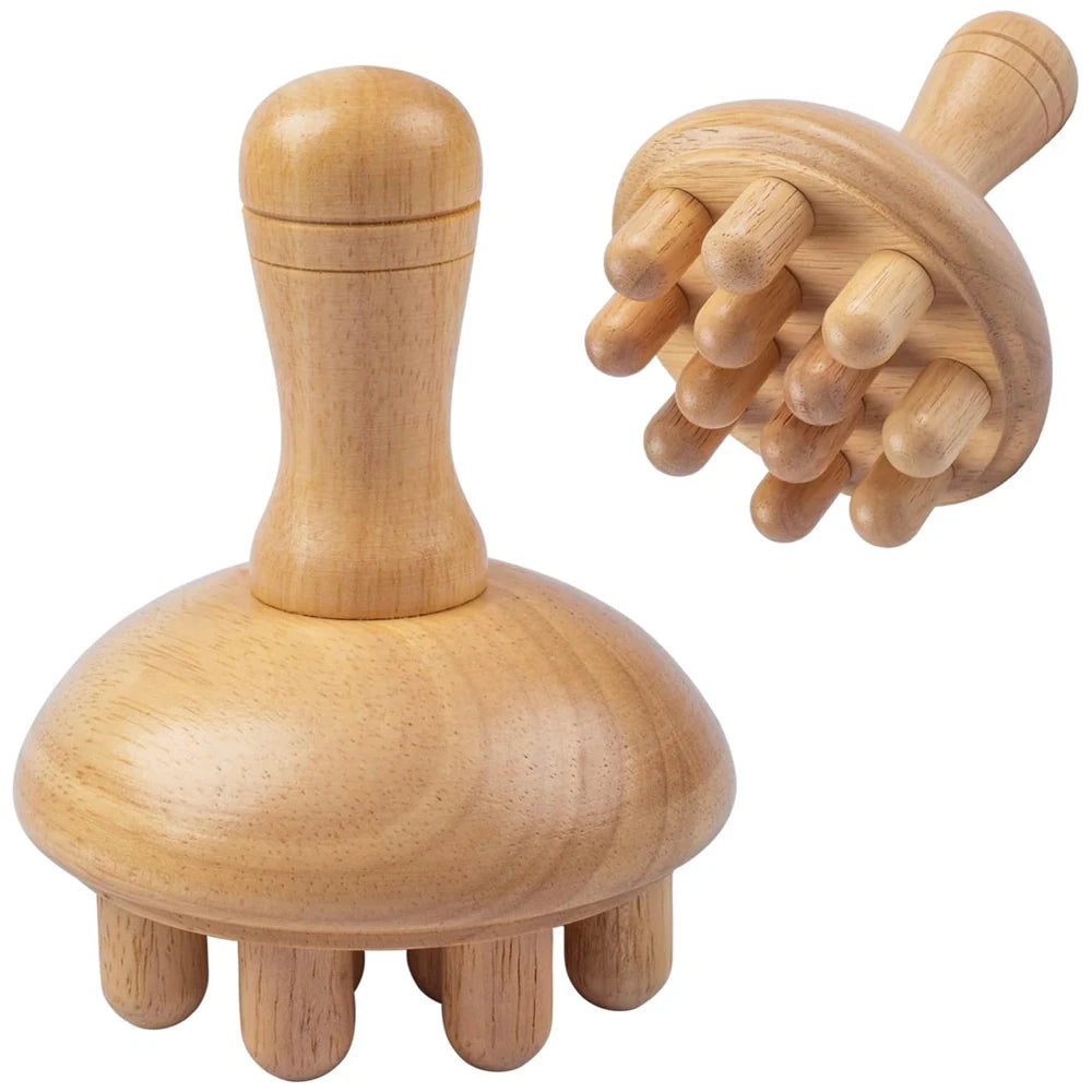 Appareil Massage Dos en Bois, Relaxation et Soulagement Musculaire