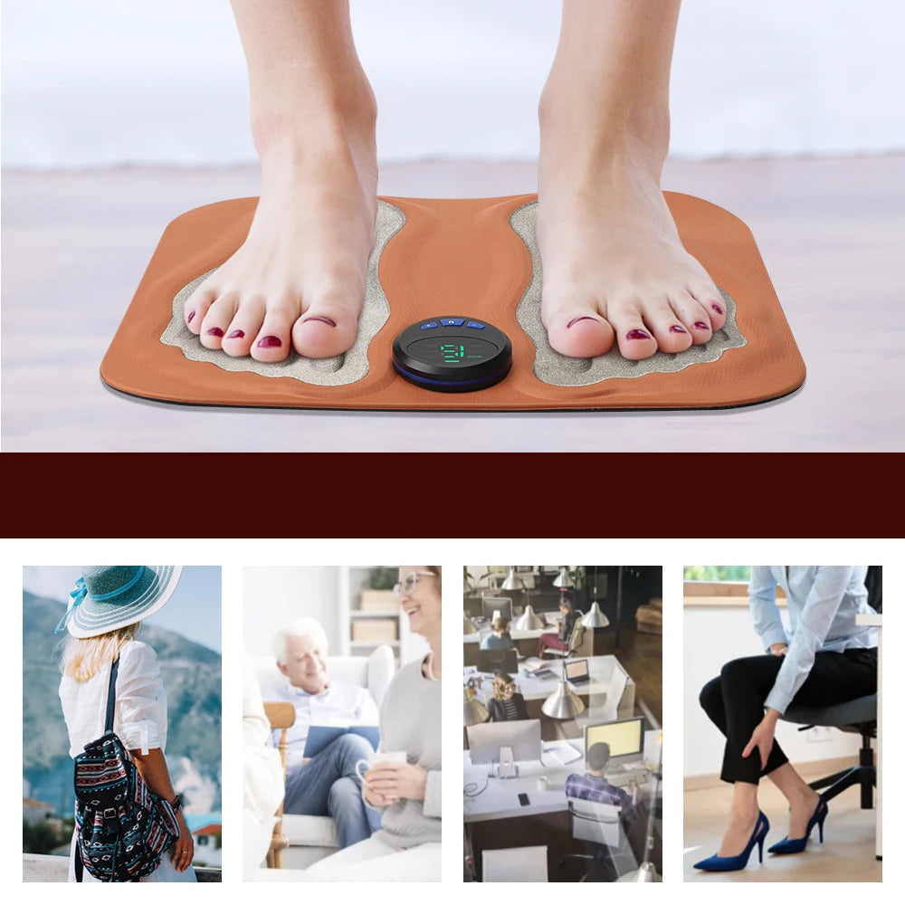 Appareil Massage Pied Intelligent, 6 Modes et Circulation Sanguine