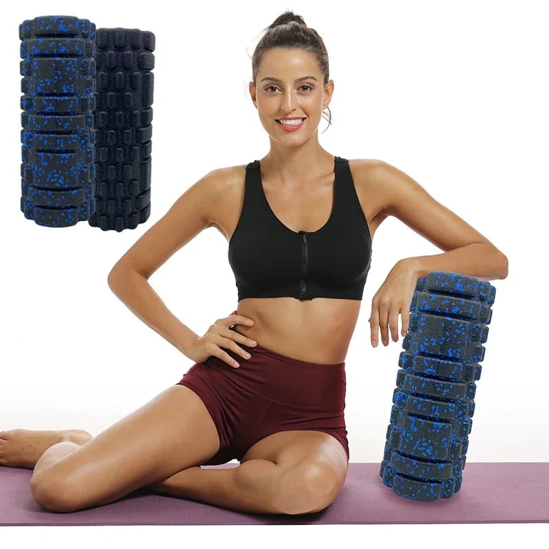 Rouleau Pilates 15/33cm, Idéal pour Massage et Récupération Musculaire