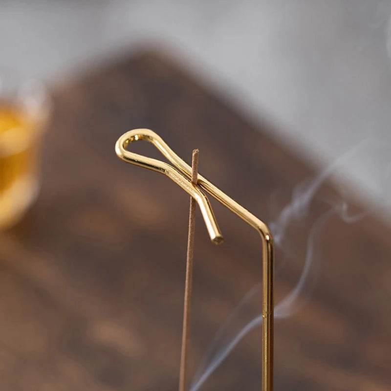 Encensoir Minimaliste en Bois, Support d’Encens Zen et Raffiné