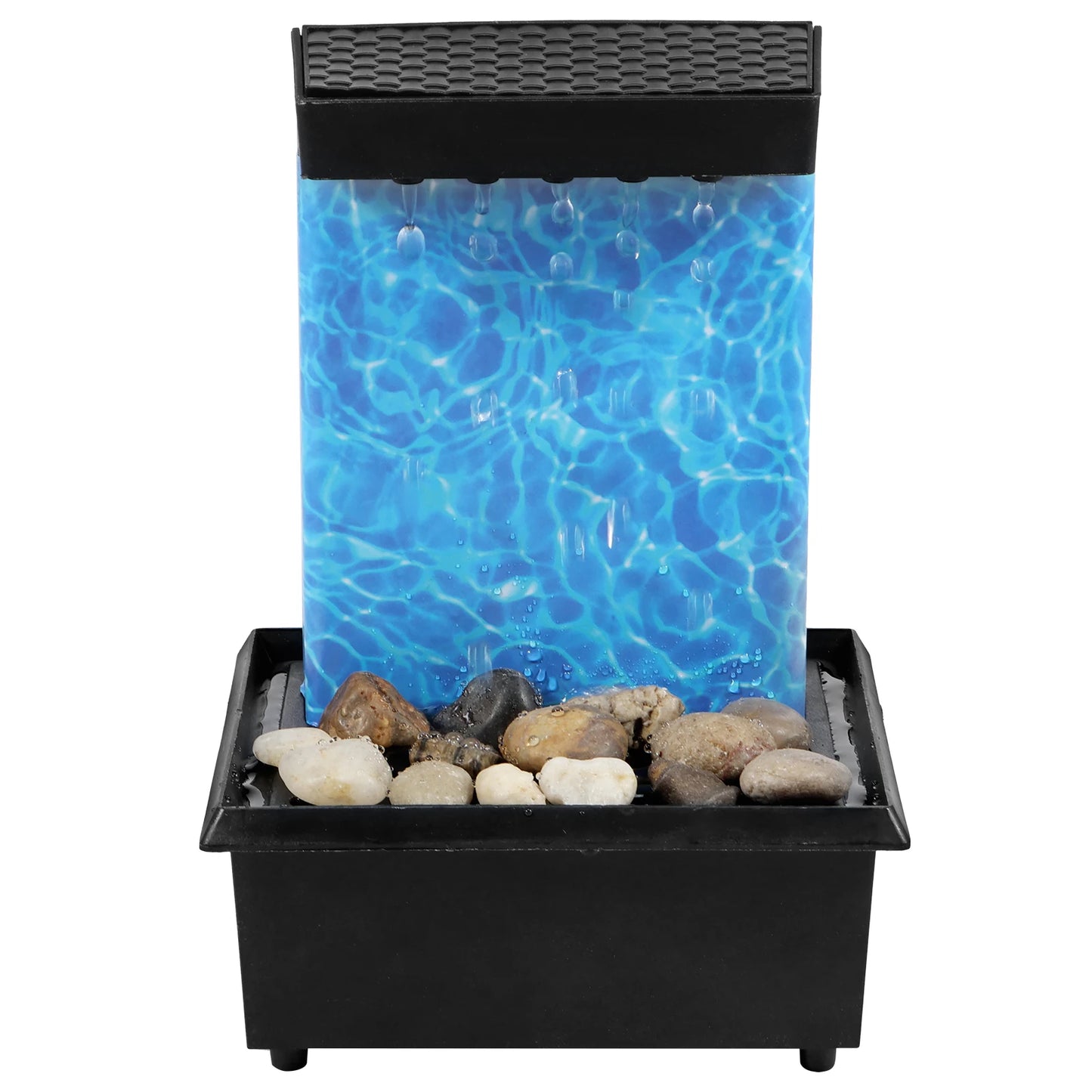 Fontaine d'Intérieur en Pierre avec LED, Atmosphère Relaxante