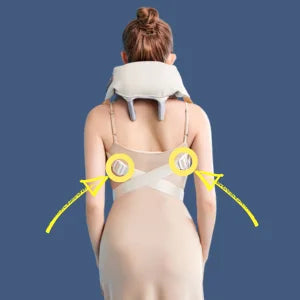 Appareil Massage Cou Shiatsu, Chauffant et Relaxant pour Douleurs