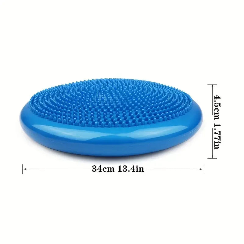 Coussin d'Équilibre Massage, Siège Gonflable et Antidérapant