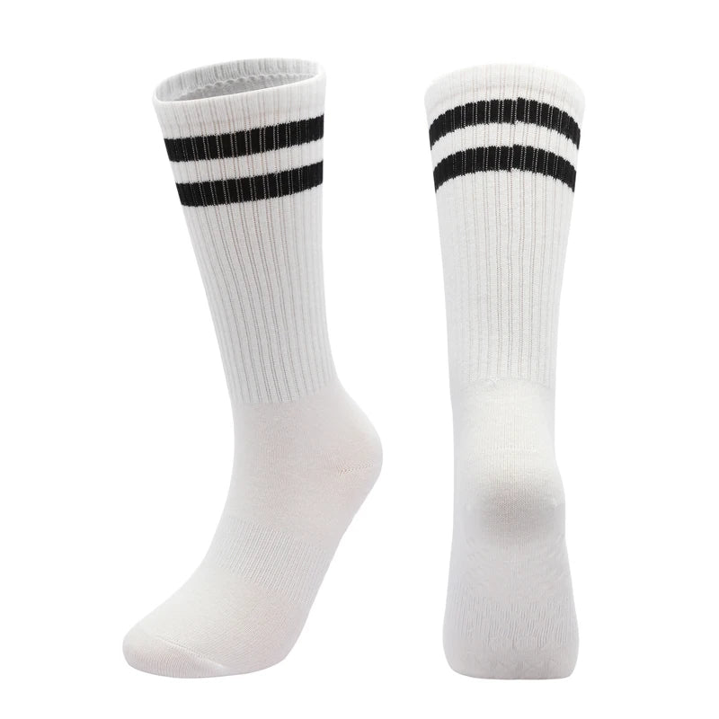 Chaussettes de Yoga Mi-Tube, Adhérence et Confort pour Entraînements - Taille Unique