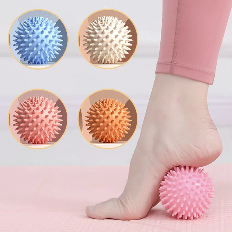 Balles de Massage avec Pics, Soulagement des Points de Tension Musculaire