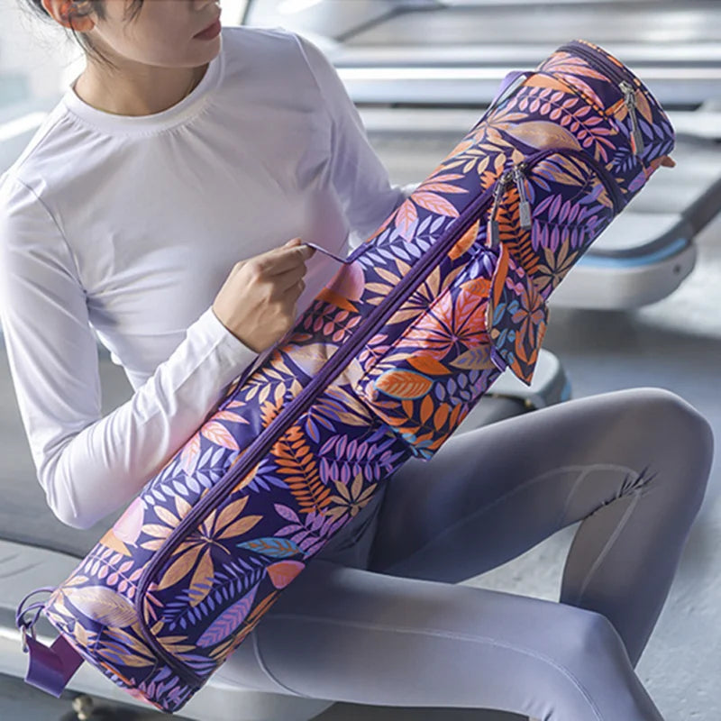 Sacs de Yoga Imprimés, Transport Pratique pour Tapis et Accessoires