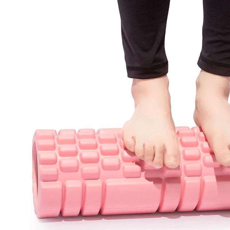 Rouleau Pilates 30cm, Parfait pour Étirements et Relaxation du Dos