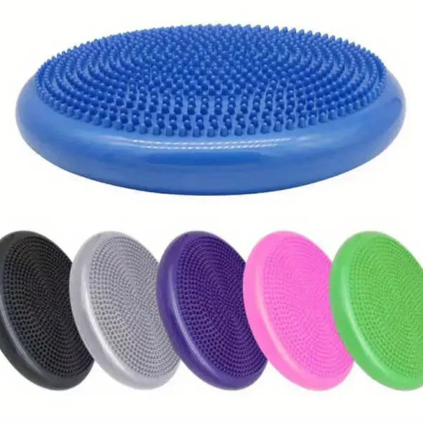 Coussin d'Équilibre Massage, Siège Gonflable et Antidérapant